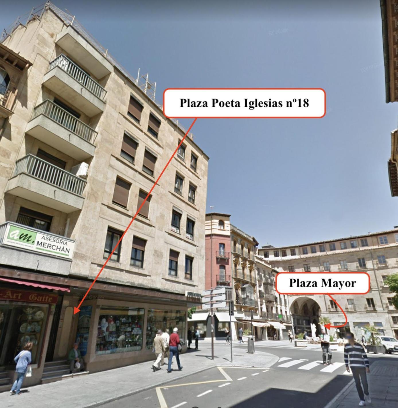 III Apartamento Junto A Plaza Mayor Salamanca Ngoại thất bức ảnh
